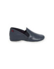 Pantofole in pelle navy bambino NOBEAUFILS / 22KK3651D0B070