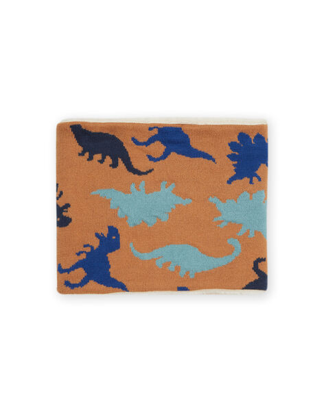 Scaldacollo in jacquard dinosauri PYOGROSNO5 / 22WI02G3SNOI814