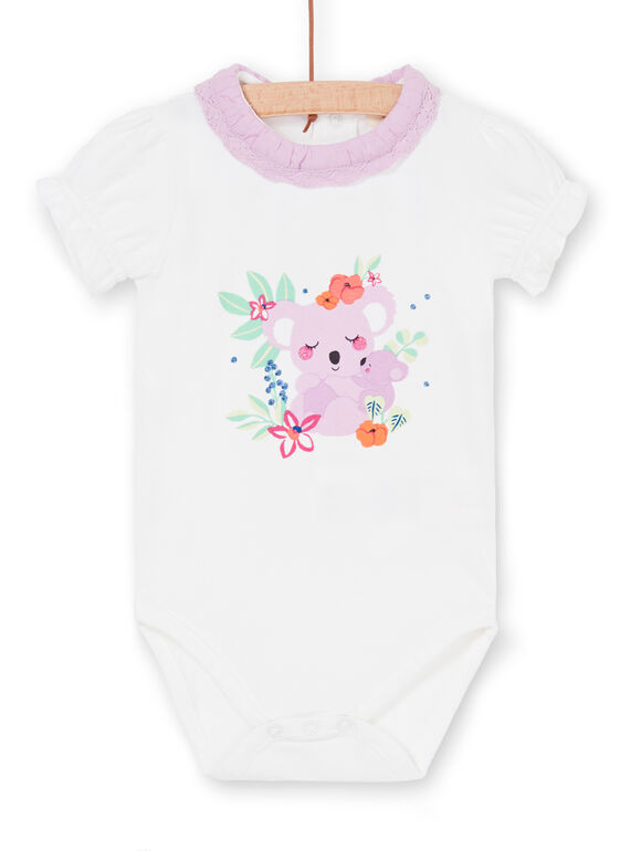 Body bianco neonata LIVIBOD / 21SG09U1BOD000