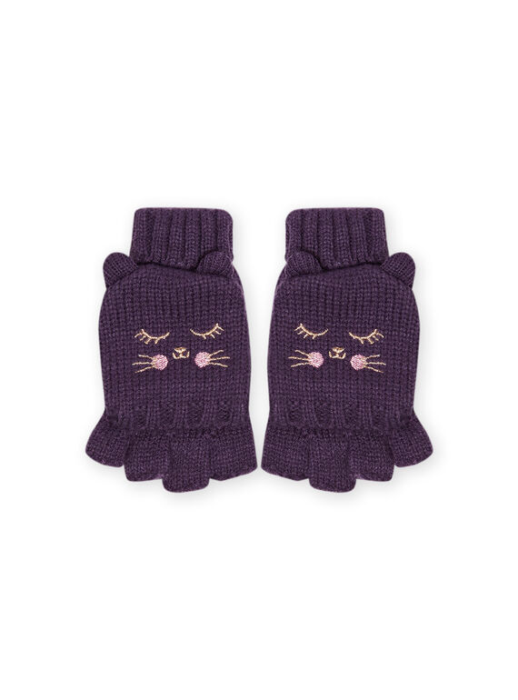 Muffole ricamate bambina MYAFUNGAN / 21WI0162GANH703