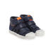 Sneakers alte in pelle navy