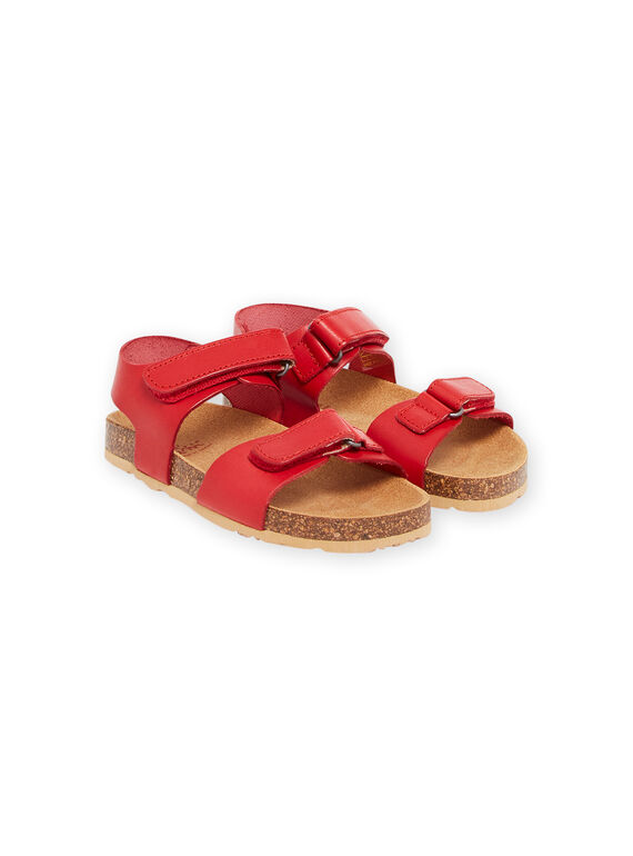 Sandali rossi bambino NONUEMMANUEL / 22KK3641D0E050