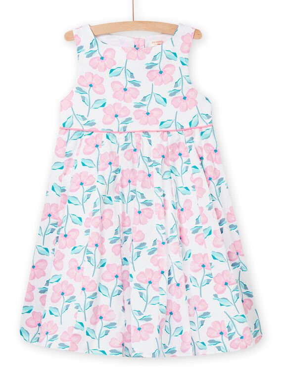 Abito bianco bambina NAVOROB2 / 22S90131ROB000