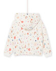 Felpa con cappuccio con stampa fantasia RAPURSWEA / 23S901L1SWE001