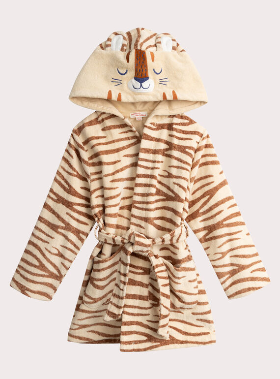 Accappatoio tigre per ragazza  VEFAROBTIG / 24WH1171RDC810