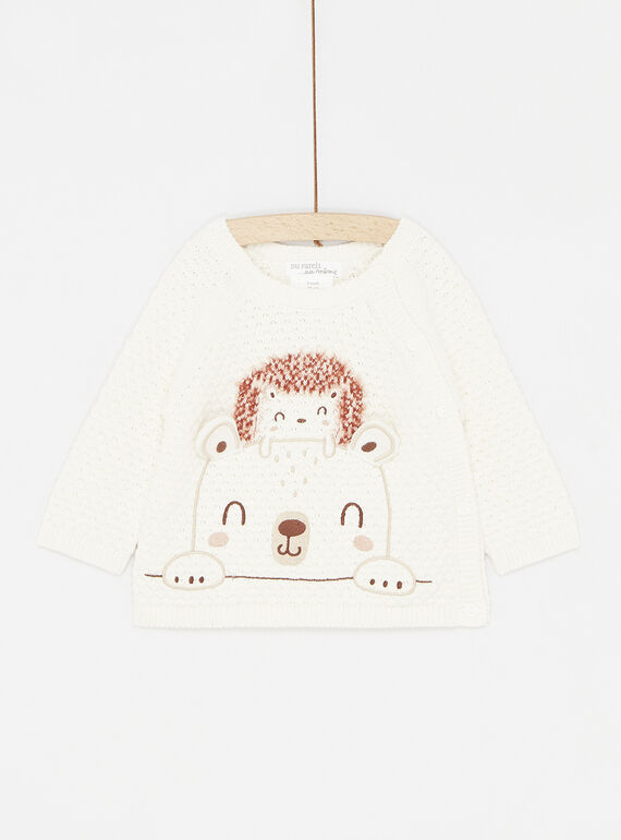 Cardigan panna SOU1GIL1 / 23WF0512GILA001
