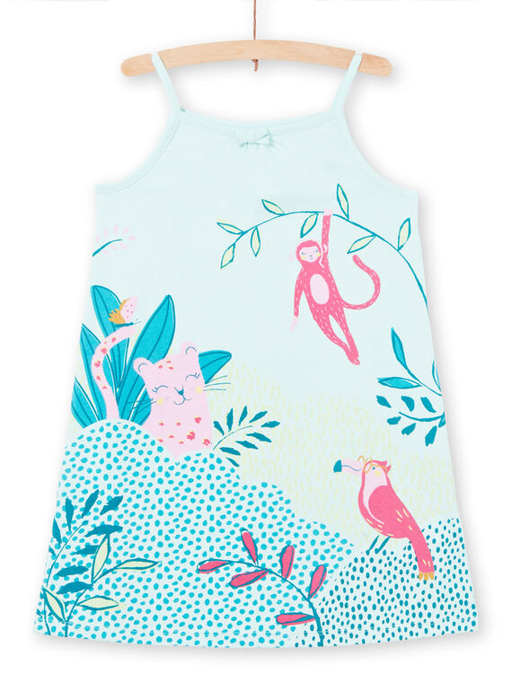 Camicia da notte blu bambina LEFACHURAG / 21SH11C2CHN219