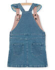 Abito salopette in jeans PAKAROB1 / 22W901L3ROBK005