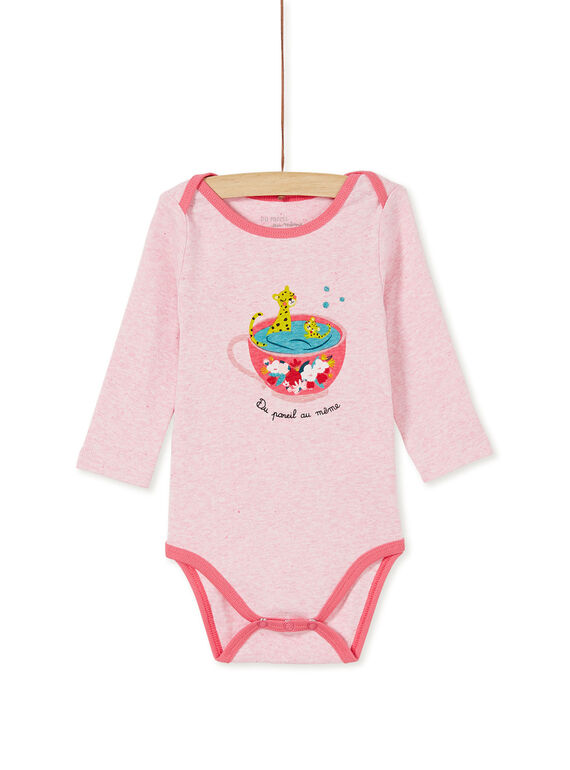 Heather pink BODY SUIT KEFIBODTAS / 20WH1394BDLD314