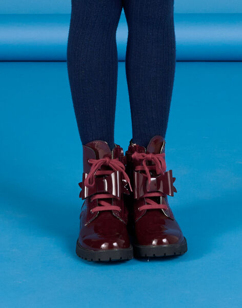 Dark burgundy BOOTS JUNIOR PABOOTDOC / 22XK3574D48503
