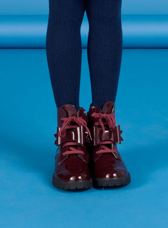 Dark burgundy BOOTS JUNIOR PABOOTDOC / 22XK3574D48503