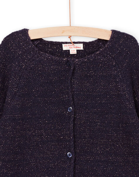 Cardigan navy PAJOCAR1 / 22W901DACAR070