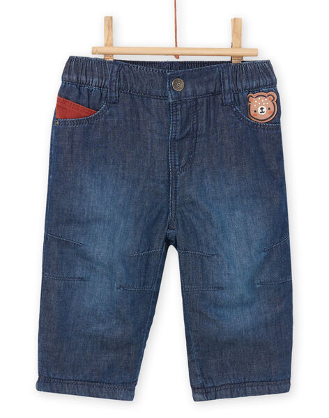 Pantaloni in light denim tinta unita PUPRAJEAN / 22WG10S2PANP274