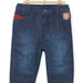 Pantaloni in light denim tinta unita