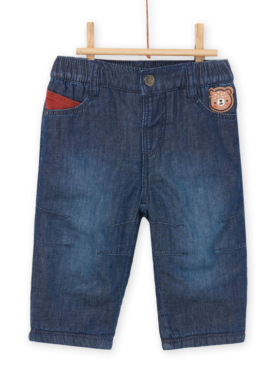 Pantaloni in light denim tinta unita PUPRAJEAN / 22WG10S2PANP274