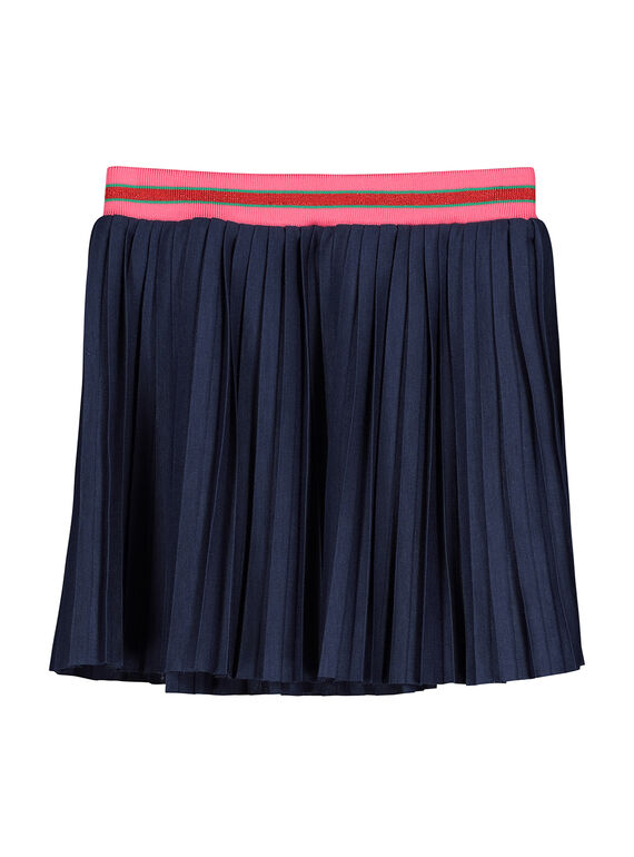 Gonna plissé in cotone bambina FACOJUP3 / 19S90183JUP070