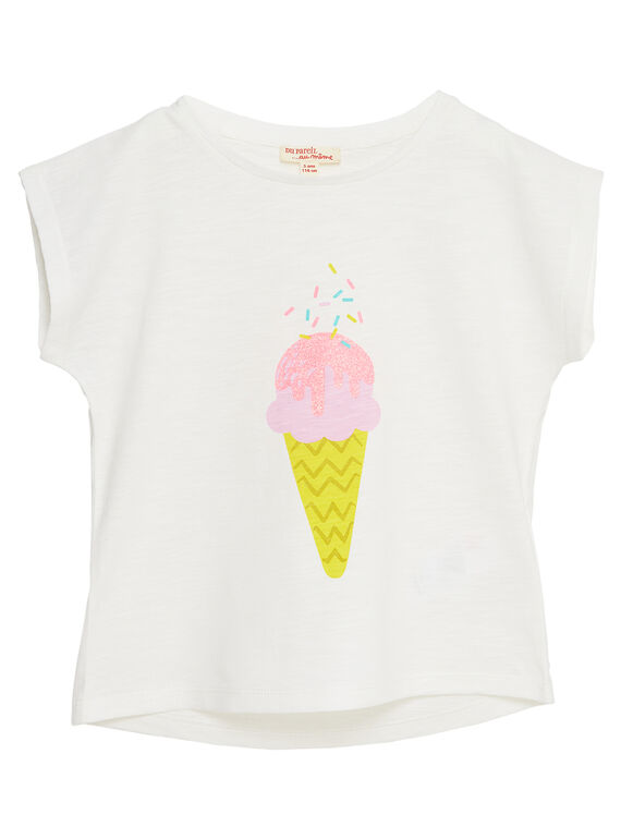T-shirt maniche corte con stampa gelato JAJOTI10 / 20S901T3D31001