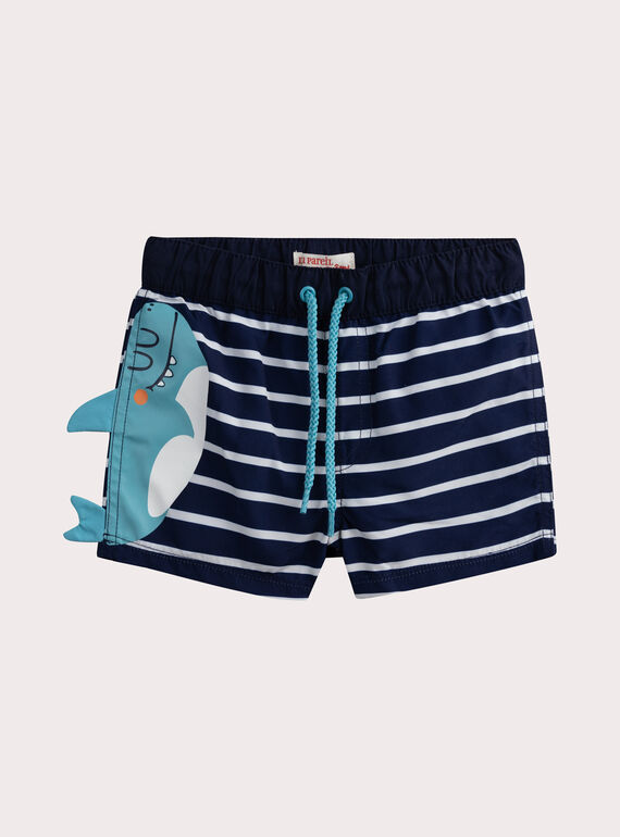 Shorts da bagno a righe per neonato WYUMER1 / 25SI10N7MAI705