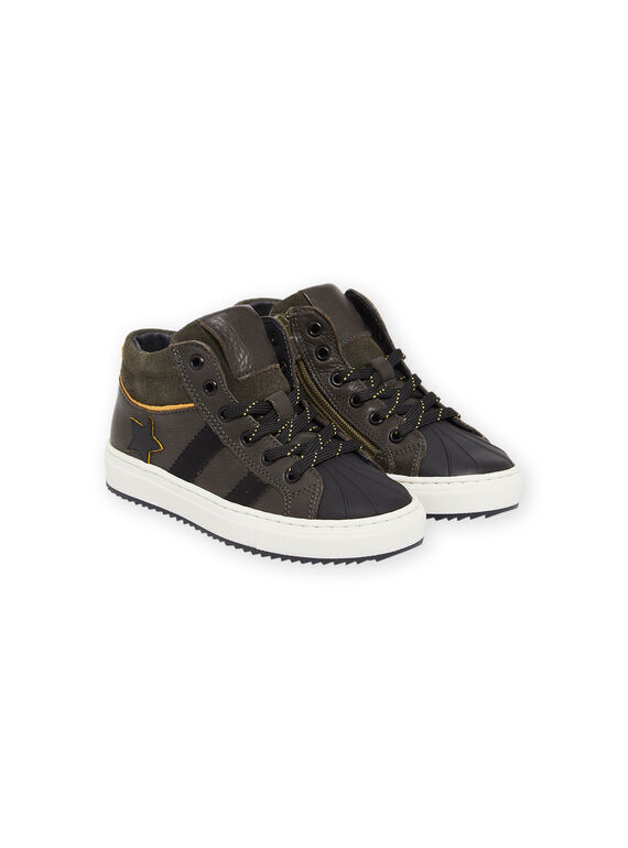 Sneakers alte in pelle POBASKAKI / 22XK3681D3Q604