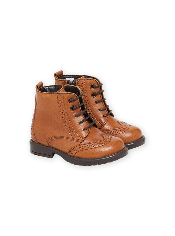 Stivaletti in pelle liscia PIBOOTLACET / 22XK3783D0D804