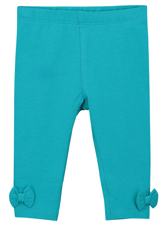 Leggings turchese neonata FYIJOLEG7 / 19SI09G3CAL202