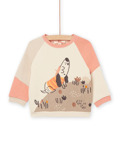 Felpa colorblock felpata RUSUNSWE / 23SG10K1SWE005