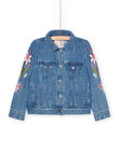Giacca in jeans denim chiaro RAMAGVEST / 23S901J1VESP272
