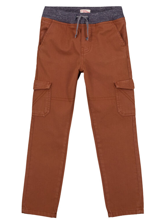 Pantaloni Cargo Elasticizzati Cammello GOJOPAMAT4 / 19W9024AD2B804