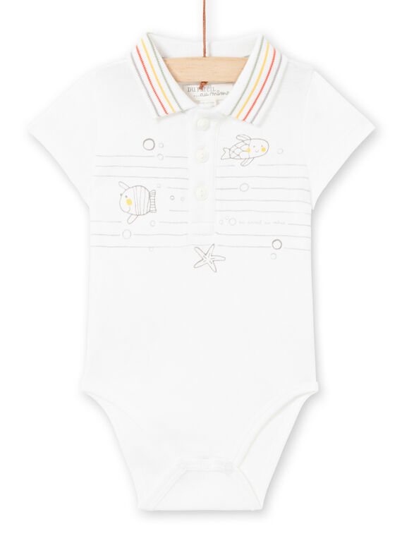 Body bianco nascita bambino LOU2BOD4 / 21SF04I2BOD000