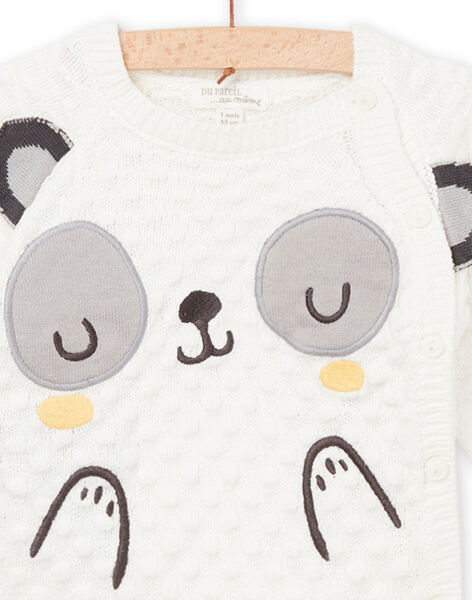 Maglia con stampa panda 3D POU1GIL1 / 22WF0582GIL001