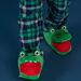 Pantofole 3D verdi coccodrilli bambino