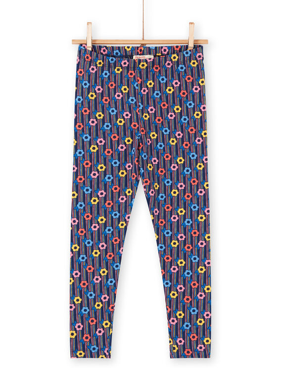 Leggings multicolore bambina LYAHALEG / 21SI01X1CAL070
