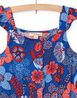 Tuta blu e rossa bambina NASANCOMB2 / 22S901S1CBL707