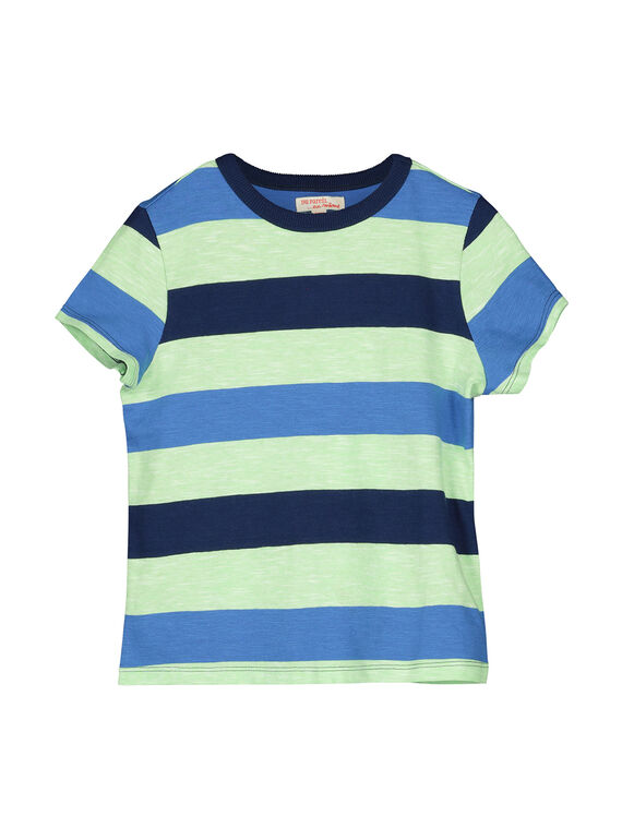 T-shirt a righe maniche corte bambino FONETI1 / 19S902B1TMC099
