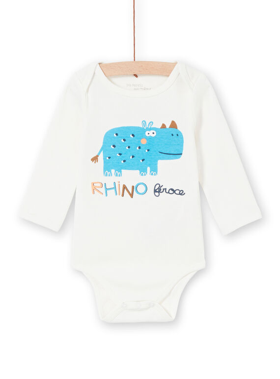 Body corredo bambino a maniche lunghe motivo rinoceronte LEGABODRINO / 21SH142CBDL001