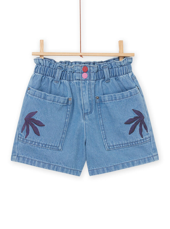Shorts in jeans con elastico in vita RANAUSHORT / 23S901N1SHOP274
