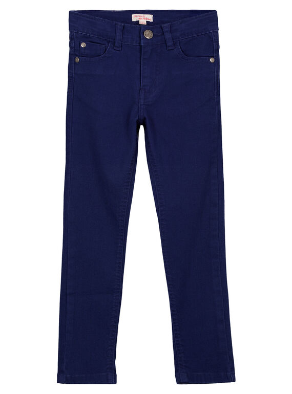 Pantaloni Slim Stretch Navy GOJOPATWI3 / 19W90241D2B070