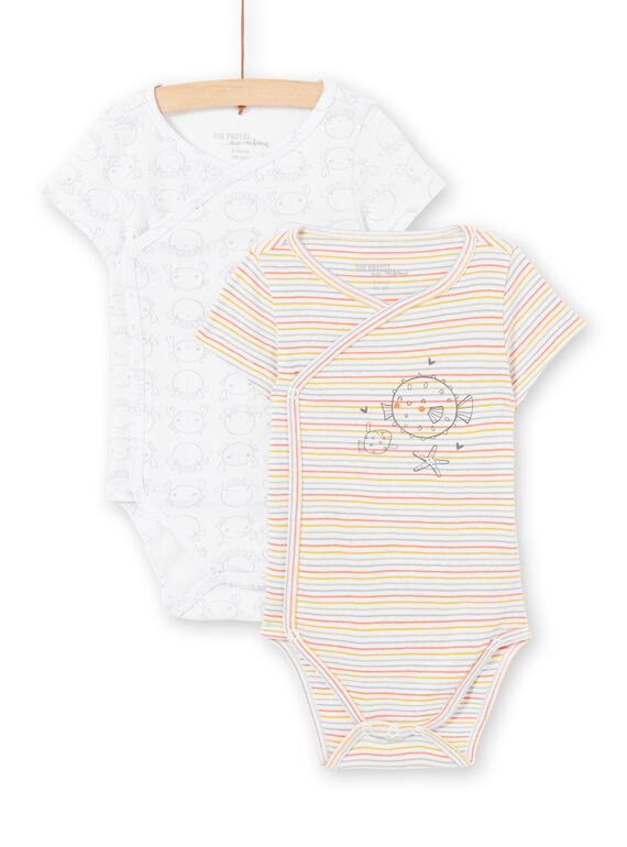 Set 2 body bianchi nascita unisex LOU2BOD3 / 21SF05I1BOD000
