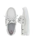 Boys' boat shoes CGBATVELAC / 18SK36W2D4N000
