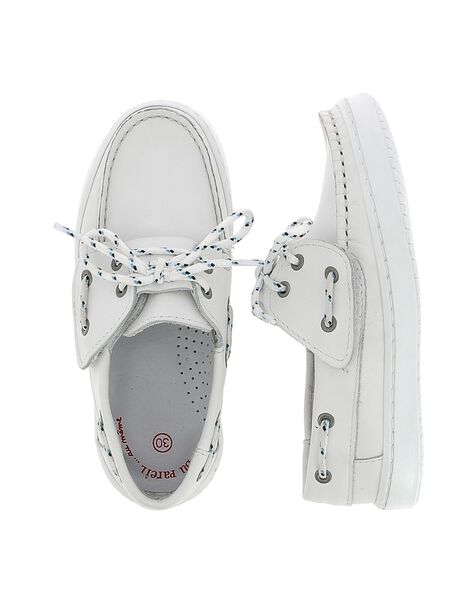 Boys' boat shoes CGBATVELAC / 18SK36W2D4N000