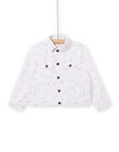Giacca ecrù bambina NASOVEST / 22S901Q1VES001