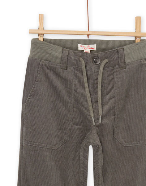 Pantaloni in velluto POPRAPAN / 22W902S1PANJ913