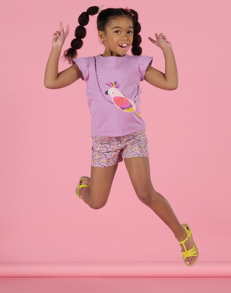 Shorts con stampa a fiori RANEOSHORT / 23S901O1SHO000