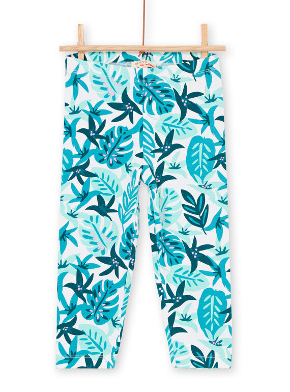 Leggings blu bambina LYAVERLEG / 21SI01Q1CAL001