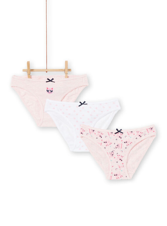 3 slip bambina motivi gatti LEFALOTCHA / 21SH1126D5LD314