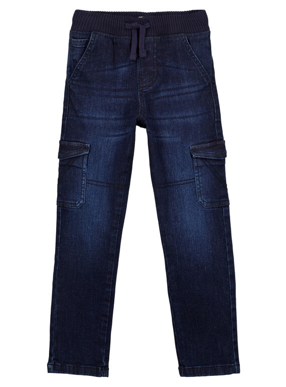 Jeans Elastico in Vita Denim Scuro GOESJEMAT2 / 19W902U5D29P271