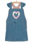 Abito salopette in jeans PAKAROB1 / 22W901L3ROBK005