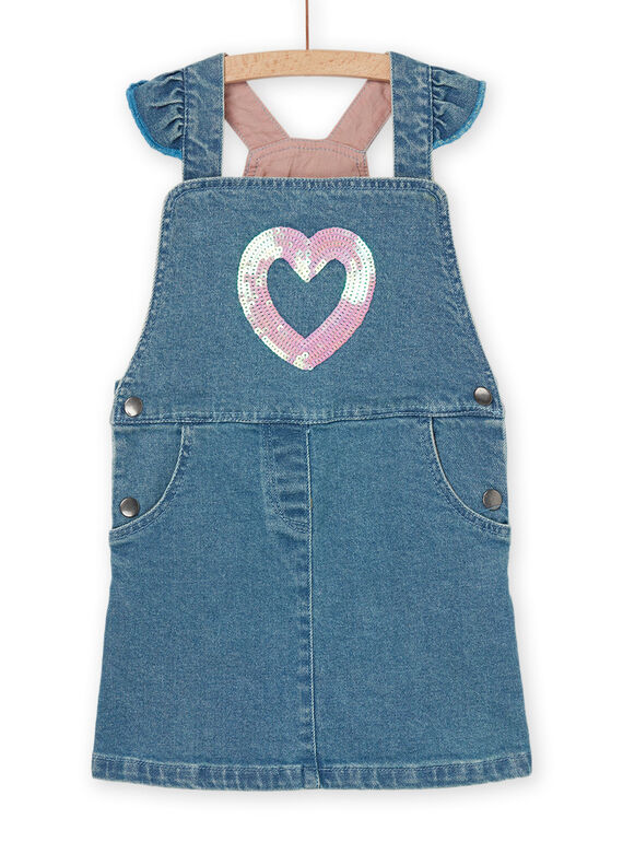 Abito salopette in jeans PAKAROB1 / 22W901L3ROBK005