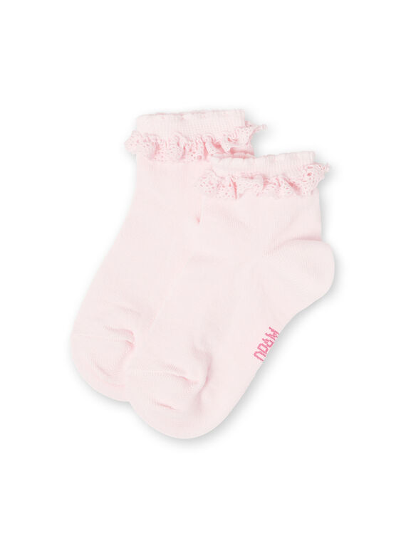 Calze rosa chiaro bambina LYAJOSCHO2C / 21SI0144SOQ307