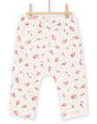 Pantaloni sportivi con stampa a fiori con tasche PIPRIBAJOG / 22WG09P1JGB009